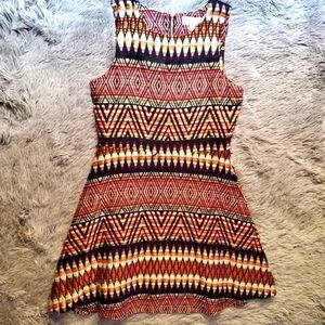 GB Girls- Size 12 Metalic Print Dress